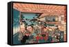 Dai Shichi-Utagawa Toyokuni-Framed Stretched Canvas