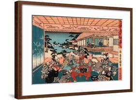 Dai Shichi-Utagawa Toyokuni-Framed Giclee Print