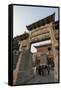 Dai Temple, Taian, Shandong province, China, Asia-Michael Snell-Framed Stretched Canvas