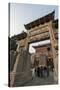 Dai Temple, Taian, Shandong province, China, Asia-Michael Snell-Stretched Canvas