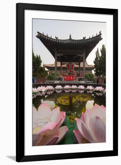 Dai Temple, Taian, Shandong province, China, Asia-Michael Snell-Framed Photographic Print