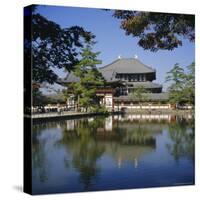 Daibutsu Den Hall, Todaiji Temple, Nara, Japan-Christopher Rennie-Stretched Canvas