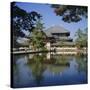 Daibutsu Den Hall, Todaiji Temple, Nara, Japan-Christopher Rennie-Stretched Canvas