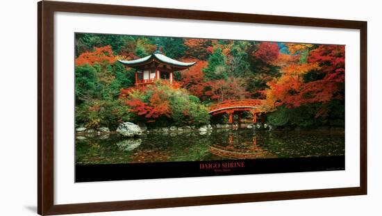 Daigo Shrine, Kyoto, Japan-Umon Fukushima-Framed Art Print