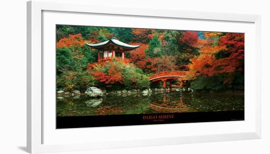 Daigo Shrine, Kyoto, Japan-Umon Fukushima-Framed Art Print