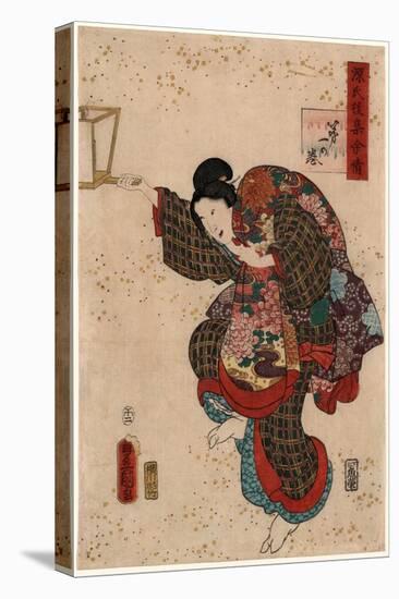 Daiichi No Maki, Utagawa Toyokuni, 1786-1865-Utagawa Toyokuni-Stretched Canvas