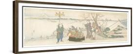 Daikagura Performers, 1801-1805-Katsushika Hokusai-Framed Premium Giclee Print