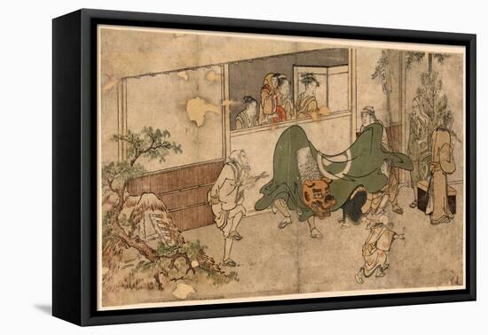 Daikagura-Kitagawa Utamaro-Framed Stretched Canvas