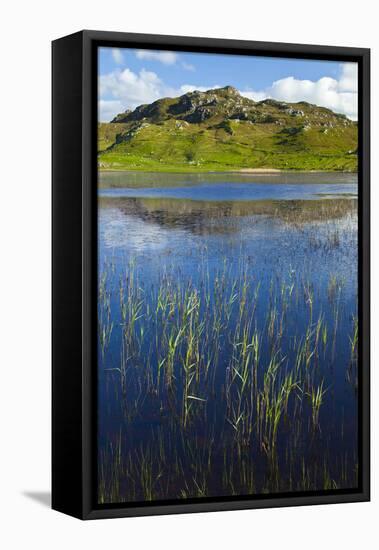 Dail Beag Loch, Lewis, Outer Hebrides, Scotland, UK, June 2009-Muñoz-Framed Stretched Canvas