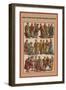 Daily Attire in XV Century, Holland and Belgium-Friedrich Hottenroth-Framed Art Print