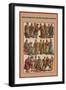 Daily Attire in XV Century, Holland and Belgium-Friedrich Hottenroth-Framed Art Print