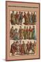 Daily Attire in XV Century, Holland and Belgium-Friedrich Hottenroth-Mounted Art Print