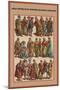 Daily Attire in XV Century, Holland and Belgium-Friedrich Hottenroth-Mounted Art Print