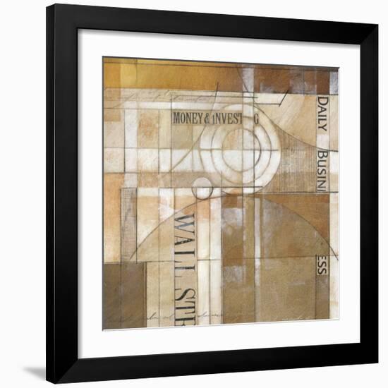 Daily Business-Alec Parker-Framed Art Print