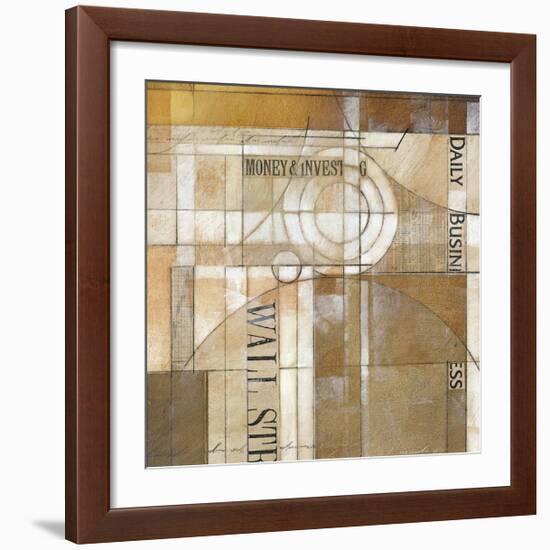 Daily Business-Alec Parker-Framed Giclee Print