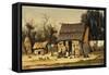 Daily Chores-William Aiken Walker-Framed Stretched Canvas