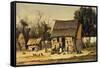 Daily Chores-William Aiken Walker-Framed Stretched Canvas