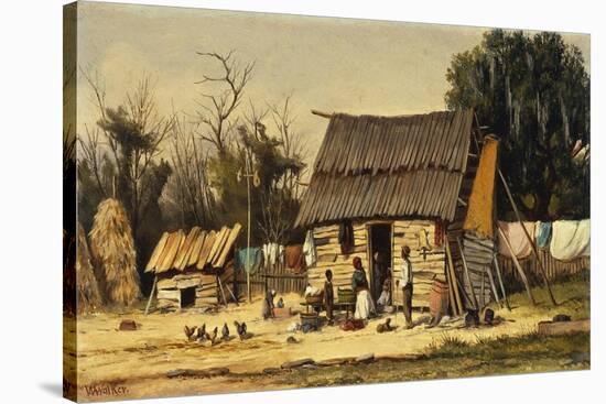 Daily Chores-William Aiken Walker-Stretched Canvas