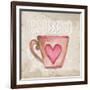 Daily Coffee III-Elizabeth Medley-Framed Art Print