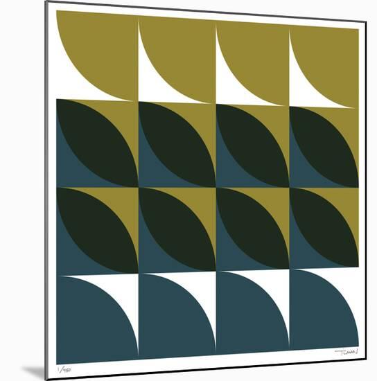 Daily Geometry 214-Tilman Zitzmann-Mounted Giclee Print