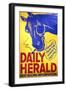 Daily Herald Best Racing Information, Advert, Straight from the Horse's Mouth-null-Framed Art Print