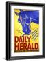 Daily Herald Best Racing Information, Advert, Straight from the Horse's Mouth-null-Framed Art Print