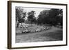 Daily Herald Race Meeting 1955-Hicklin Barham and-Framed Photographic Print