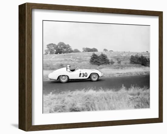 Daily Herald Race Meeting 1955-Hicklin Barham and-Framed Photographic Print