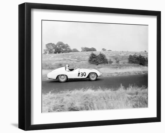 Daily Herald Race Meeting 1955-Hicklin Barham and-Framed Photographic Print