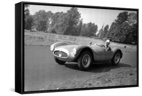 Daily Herald Race Meeting 1955-Hicklin Barham and-Framed Stretched Canvas