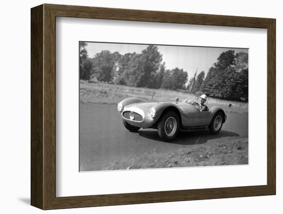 Daily Herald Race Meeting 1955-Hicklin Barham and-Framed Photographic Print