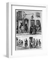 Daily Life in Brazil, from 'Travels in Brazil', Lithographed by Thierry Freres, 1839 (Litho)-Jean Baptiste Debret-Framed Giclee Print