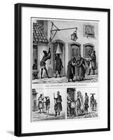 Daily Life in Brazil, from 'Travels in Brazil', Lithographed by Thierry Freres, 1839 (Litho)-Jean Baptiste Debret-Framed Giclee Print