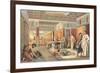 Daily Life in Pompeii-null-Framed Art Print