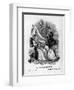 Daily Life Scene from "Le Ore Casalinghe", 1851-null-Framed Giclee Print