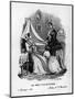 Daily Life Scene from "Le Ore Casalinghe", 1851-null-Mounted Giclee Print