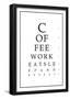 Daily Routine Eye Chart-null-Framed Poster