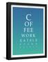 Daily Routine Eye Chart-null-Framed Poster