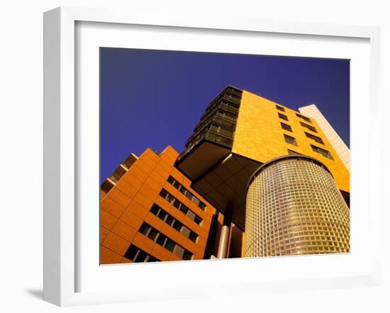 Daimler Chrysler Buildings, Potsdamer Platz, Berlin, Germany-Walter Bibikow-Framed Photographic Print