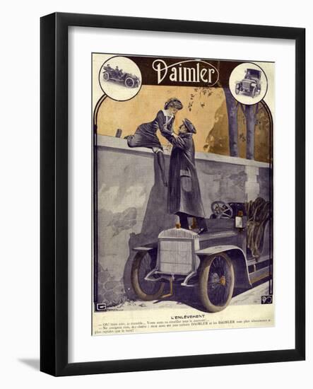 Daimler, Georges Leonnec, 1912, France-null-Framed Giclee Print