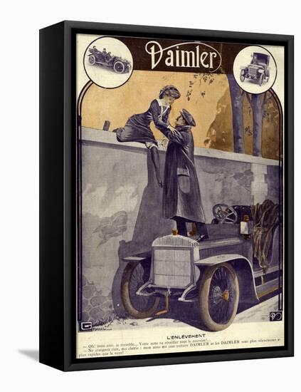 Daimler, Georges Leonnec, 1912, France-null-Framed Stretched Canvas