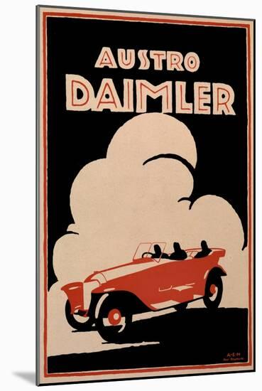 Daimler-null-Mounted Giclee Print