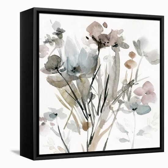 Dainty Blooms I-Carol Robinson-Framed Stretched Canvas