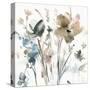 Dainty Blooms II-Carol Robinson-Stretched Canvas