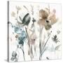 Dainty Blooms II-Carol Robinson-Stretched Canvas