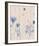 Dainty Blue-Tanuki-Framed Giclee Print