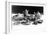 Dainty Breakfast Set-Elsie Collins-Framed Photographic Print