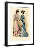 Dainty Gowns for Early Summer-null-Framed Art Print