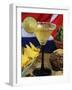 Daiquiri Cocktail and Cuban Flag, Caribbean-Nico Tondini-Framed Photographic Print