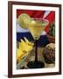 Daiquiri Cocktail and Cuban Flag, Caribbean-Nico Tondini-Framed Photographic Print